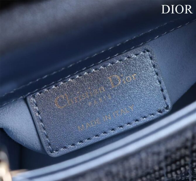 Lady Dior Mini brodé(Replica) – Image 9