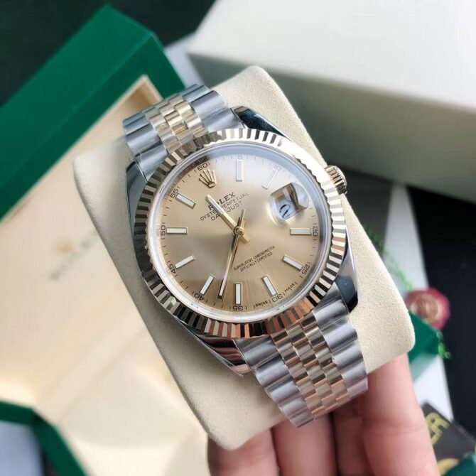 Datejust 41, oystersteel gold(Replica) - Image 4