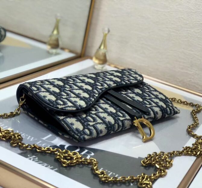 Petite pochette à chaîne Saddle（Replica) – Image 6