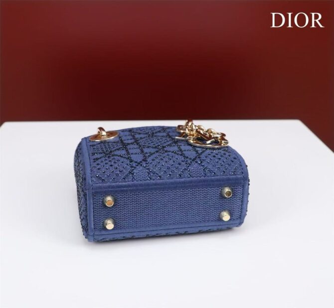 Lady Dior Mini Toile(Replica) – Image 4