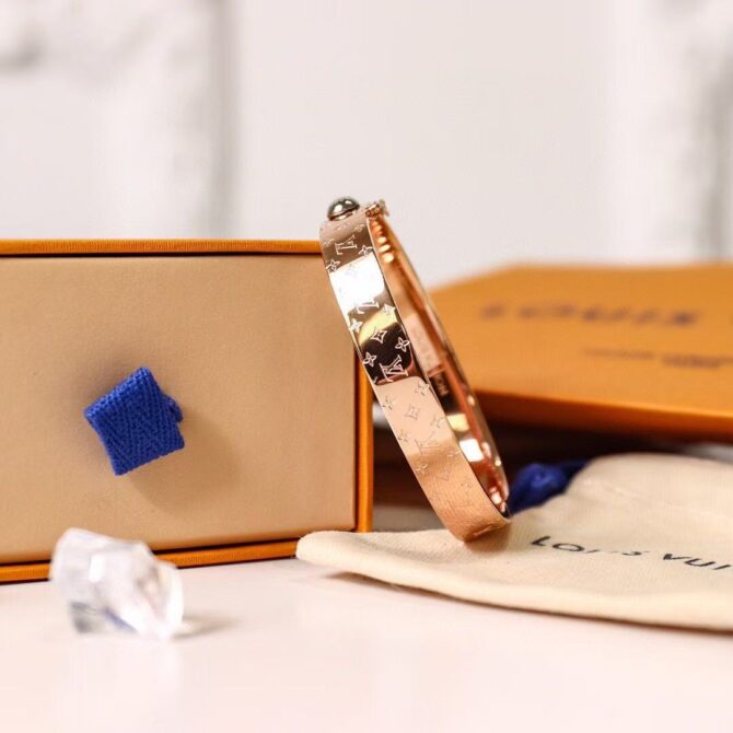 Lv monogram jonc rose gold(Replica) – Image 3
