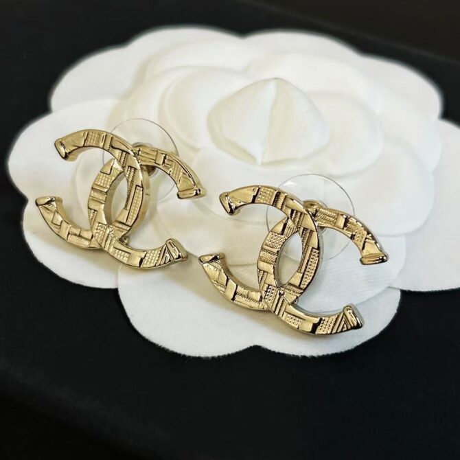 Chanel earrings cc Irregular(Replica) - Image 6