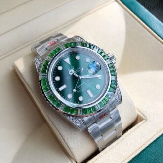 Submariner Date, emerald & diamonds(Replica)