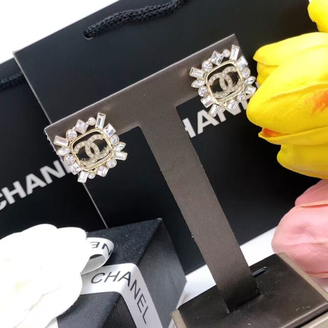 Chanel earrings Diamond Mosaic(Replica) - Image 7