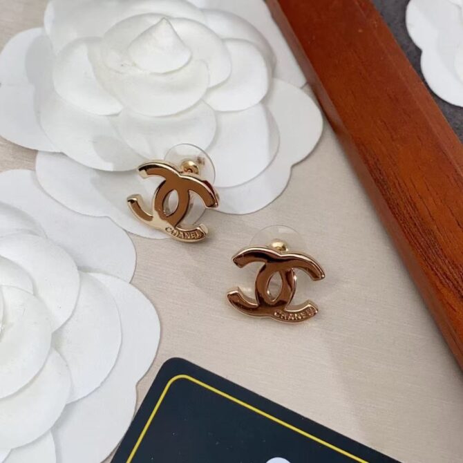 Chanel earrings cc minimalist(Replica) - Image 6
