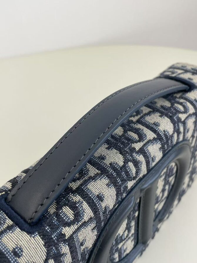 Mini CD Signature  toile Jacquard Dior oblique（Replica) – Image 3