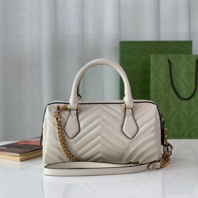 Sac à main GG Marmont blanc    (Replica) – Image 3