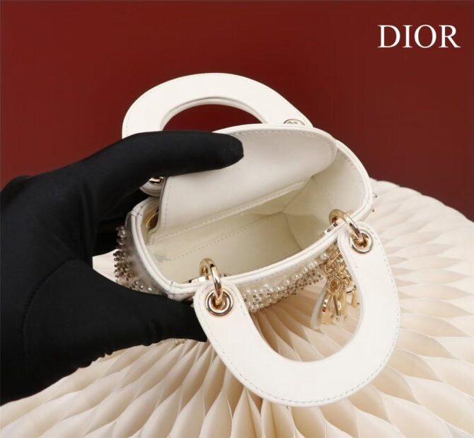 Lady Dior mini perle (Replica) – Image 6