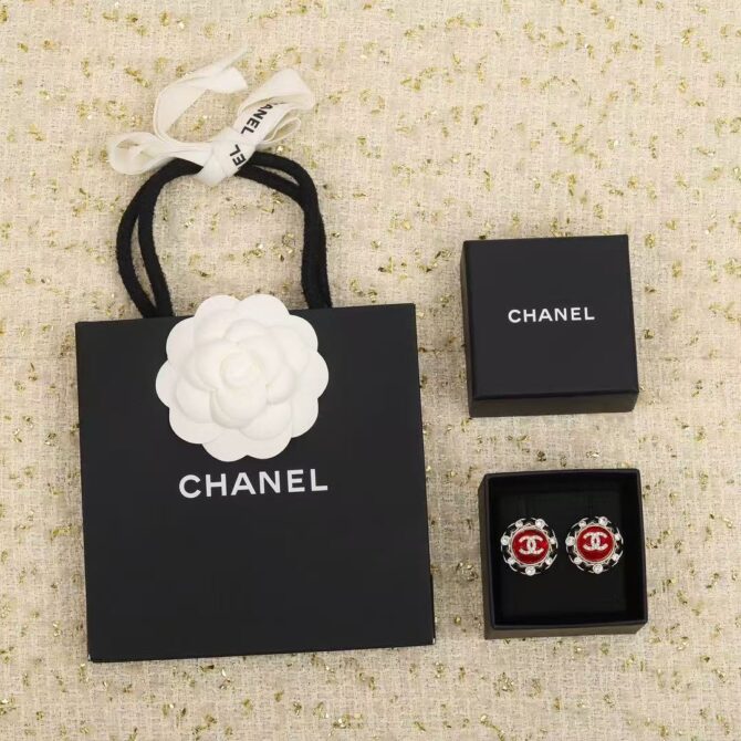 Chanel earrings circle (Replica) - Image 7