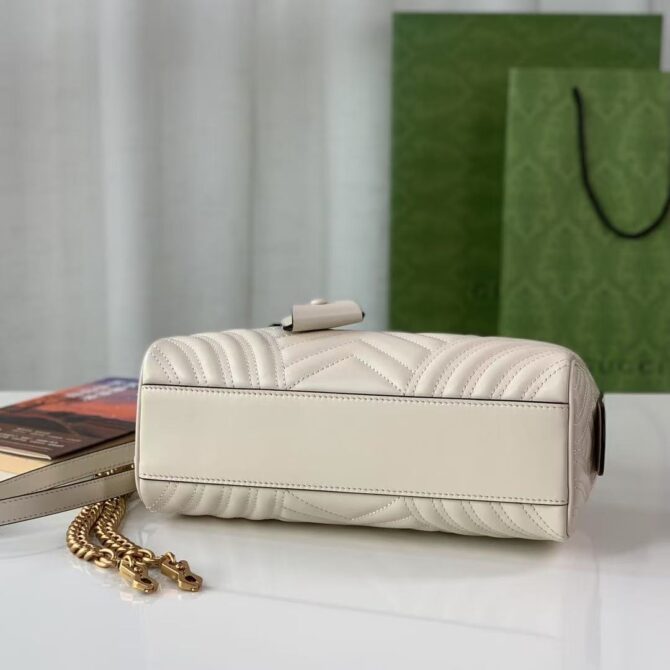 Sac à main GG Marmont blanc    (Replica) – Image 5