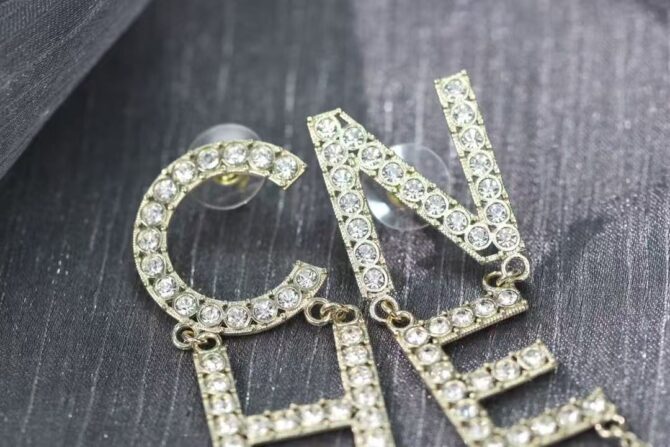 Chanel earrings letters  (Replica) - Image 3