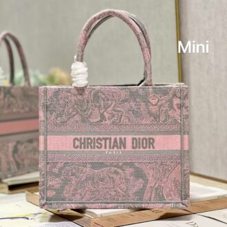 Pink book tote (Replica) - Mini