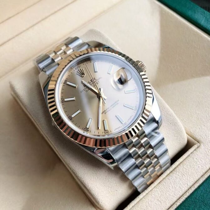 Datejust 41, oystersteel gold(Replica) - Image 2