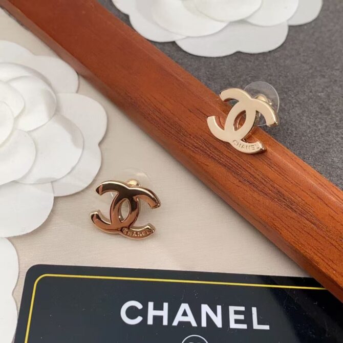 Chanel earrings cc minimalist(Replica) - Image 5