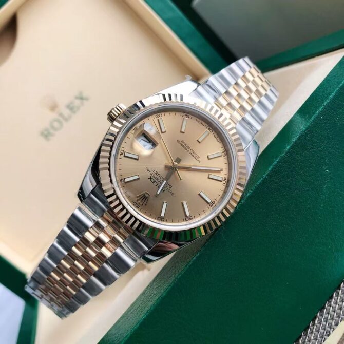 Datejust 41, oystersteel gold(Replica) - Image 5