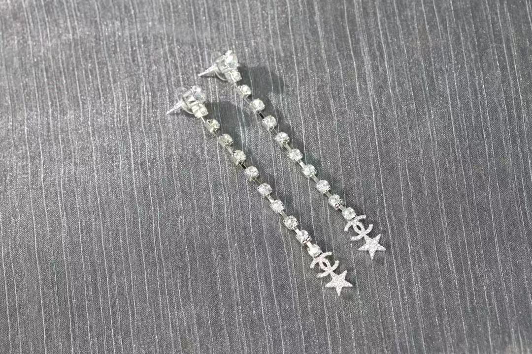 Chanel earrings diamonds star(Replica)