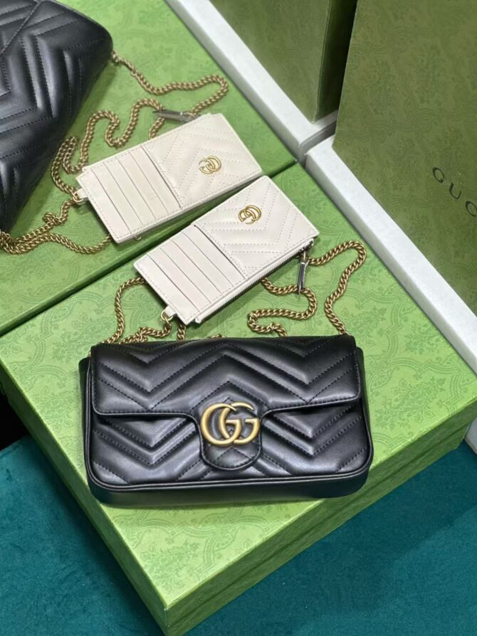 GG Marmont avec porte carte  (Replica) – Image 4