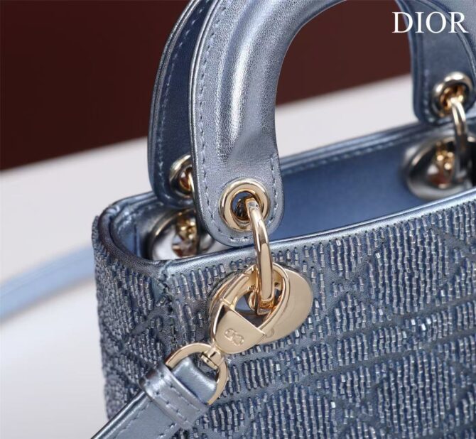 Lady Dior Mini brodé(Replica) – Image 8