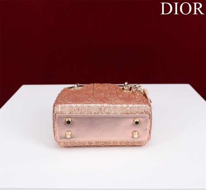 Lady Dior Mini brodé(Replica) – Image 4