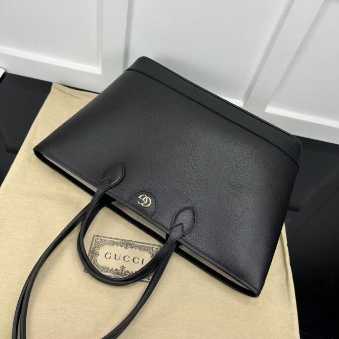 Cabas GG Marmont Noir  (Replica) – Image 4