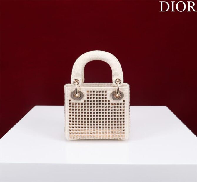 Lady Dior Mini brodé(Replica) – Image 3
