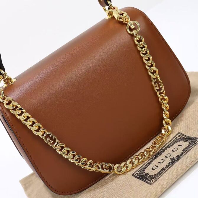 Sac à main Gucci blondie marron (Replica) – Image 6