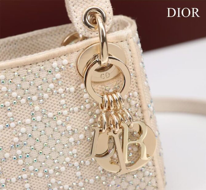 Lady Dior Mini brodé(Replica) – Image 7